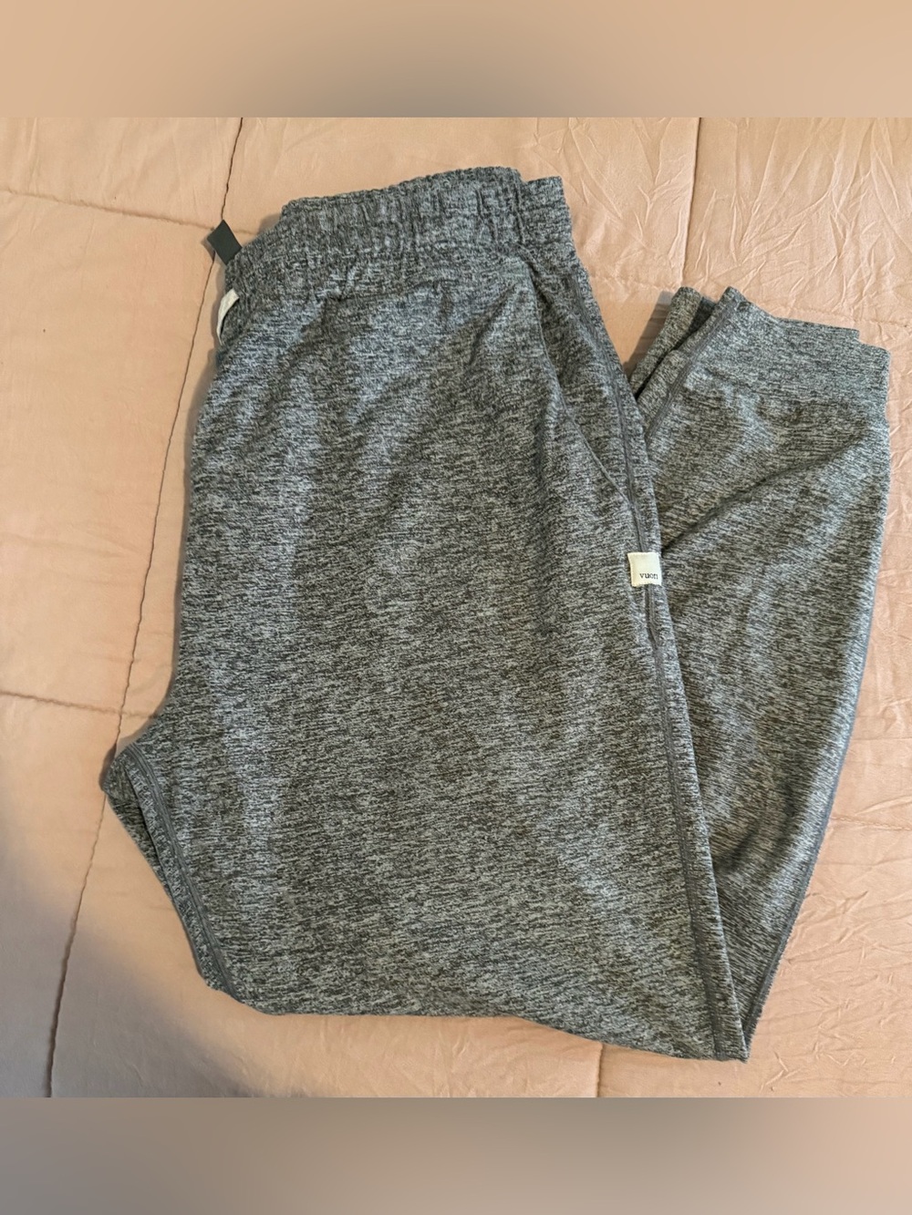 Vuori Heather Charcoal Gray Jogger Leggings